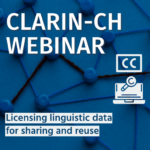 Webinar: Licensing linguistic data for sharing and reuse