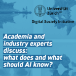 Public panel on what AI does and should know