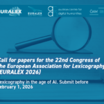 Call for submissions EURALEX 2026