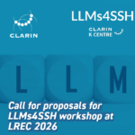 Call for proposals for LLMs4SSH workshop at LREC 2026