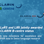 First Swiss CLARIN B-centre