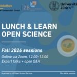 Lunch & Learn Open Science: Fall 2026 sessions now open for registration